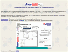 Tablet Screenshot of breezemaster.com